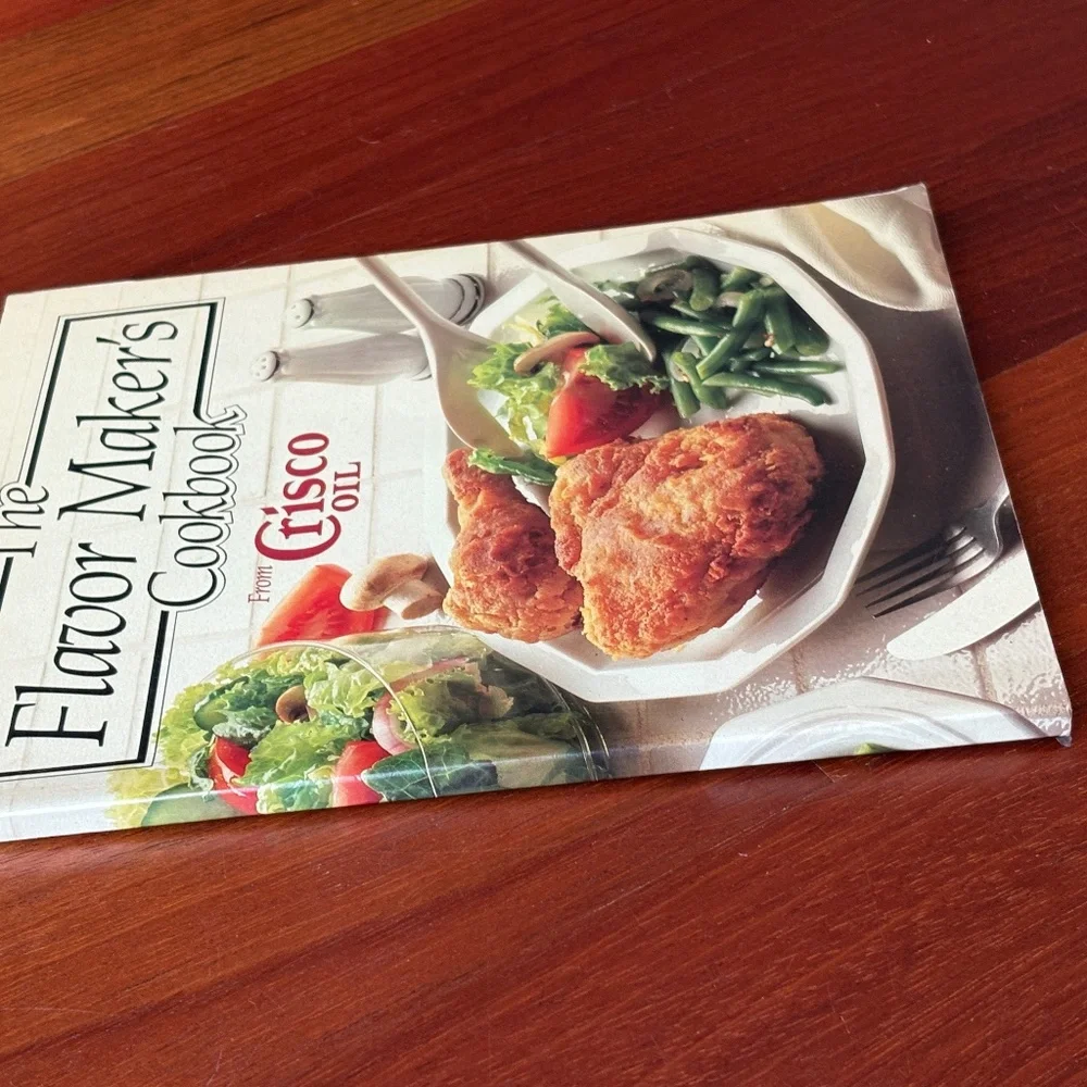 The Flavor Maker's Cookbook from Crisco Oil